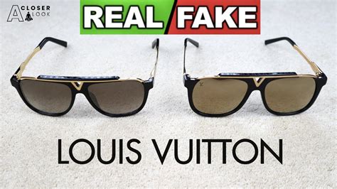 louis vuitton sunglasses women's real or fake|real louis vuitton glasses.